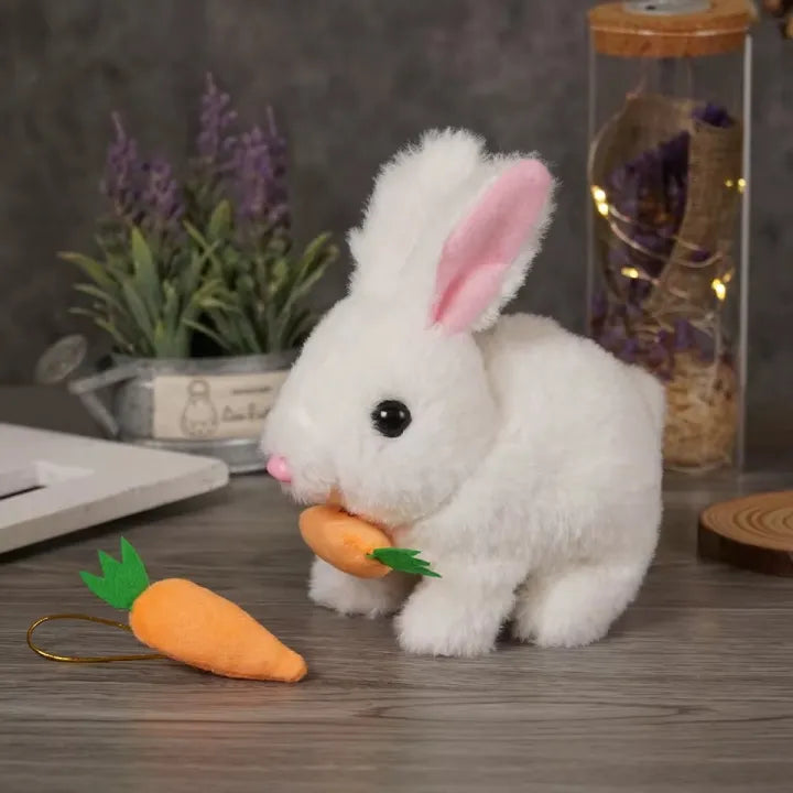 Walking Rabbit Toy | Interactive Plush Pet