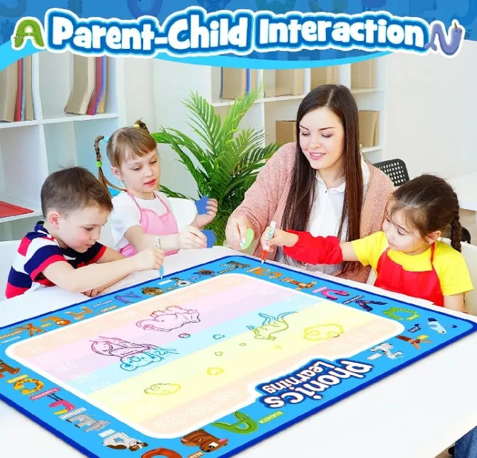 Magical Aqua Doodle water Canvas Mat For Kids,Drawing Water Mat