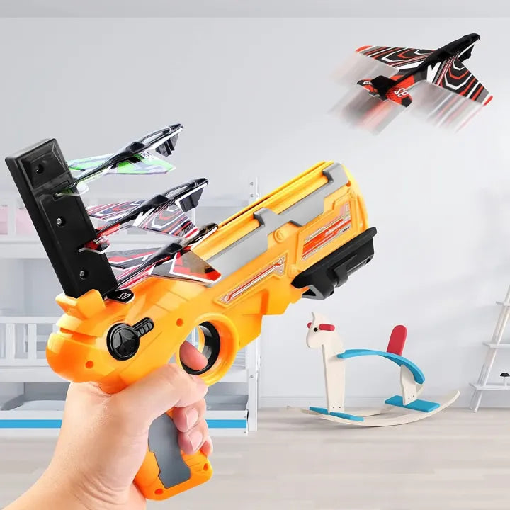 Air Battle GunToy Catapult Plane Toy Airplane